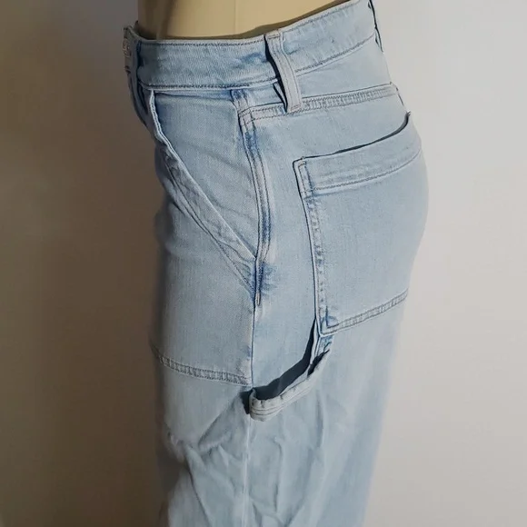 American Eagle Outfitters Light Blue Flare Jeans - Picture 7 of 16